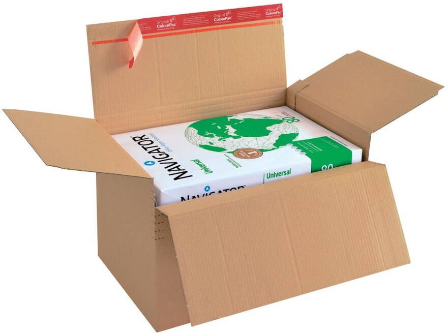 Colompac verzenddoos CP141 ft 44 5 x 31 5 x 18 -30 cm bruin