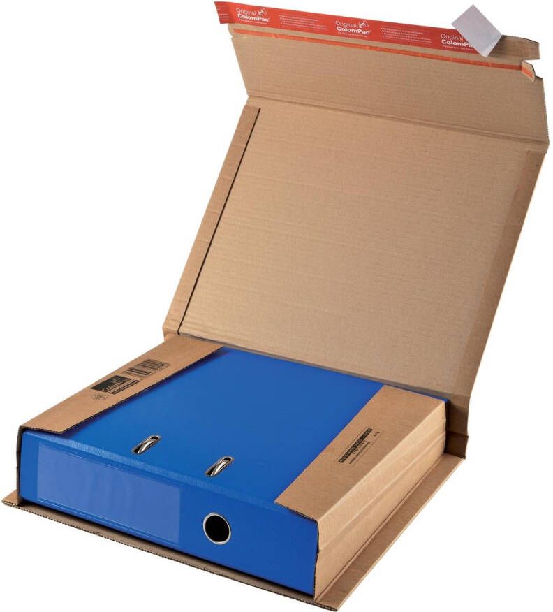 Colompac verzenddoos voor ordners CP050 ft 32 x 29 x 3 5-8 cm bruin