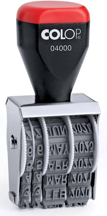 Colop Datumstempel 04000 niet zelfinktend 4mm