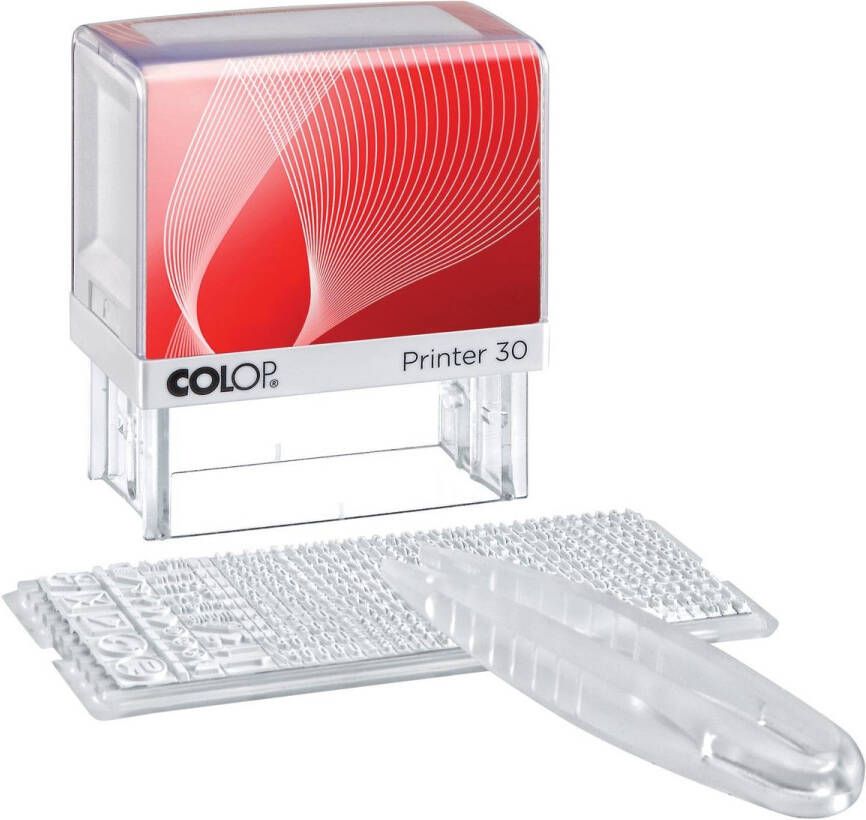 Colop Tekststempel Printer 30 1 personaliseerbaar 5regels 47x18mm
