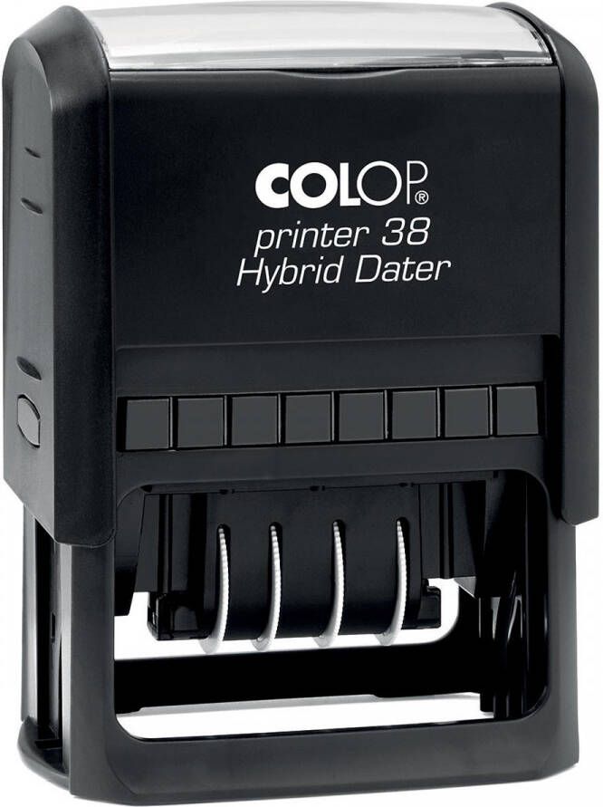 Colop EOS 38 hybrid dater stempel zwart