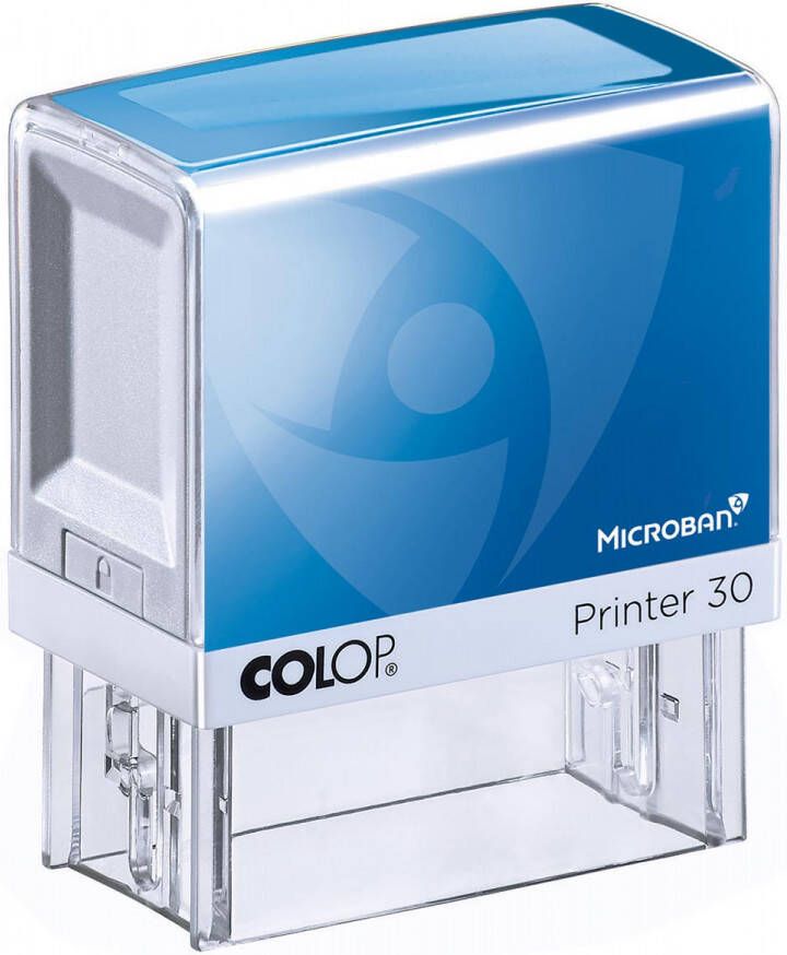 Colop printer 30 Microban max. 5 regels ft 47 x 18 mm met de Microban antibacteriële technologie