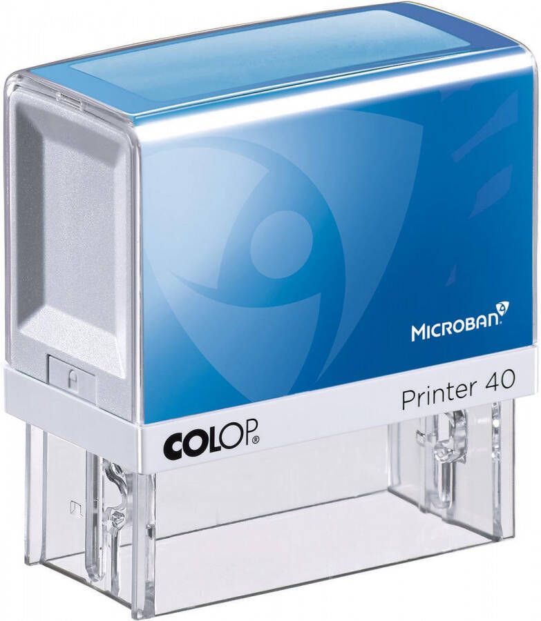 Colop printer 40 Microban max. 6 regels ft 59 x 23 mm met de Microban antibacteriële technologie