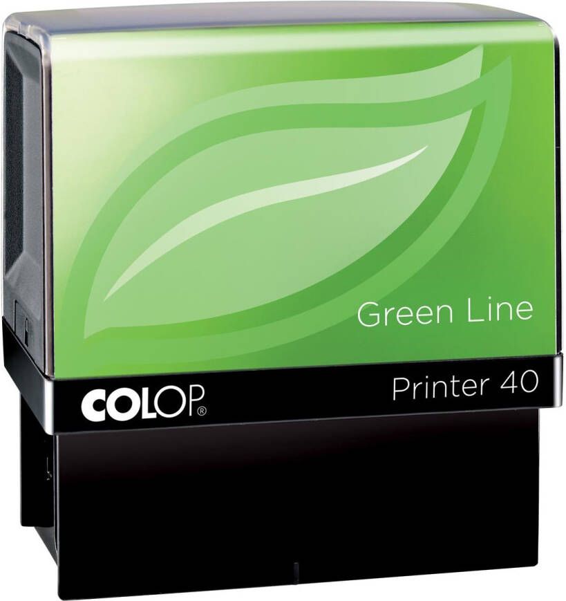 Colop stempel Green Line Printer 40 max. 6 regels voor Nederland ft. 23 x 59 mm