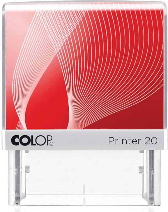 Colop stempel met voucher systeem Printer 20 max. 4 regels ft 38 x 14 mm