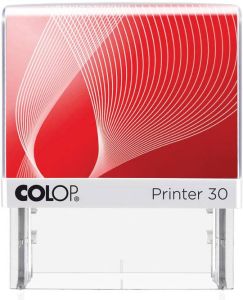 Colop stempel met voucher systeem Printer 30 max. 5 regels ft 47 x 18 mm