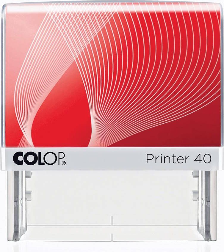Colop stempel met voucher systeem Printer 40 max. 6 regels ft 59 x 23 mm