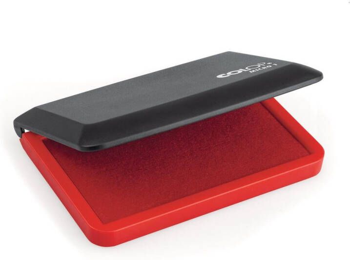 Colop stempelkussen Micro ft 5 x 9 cm rood