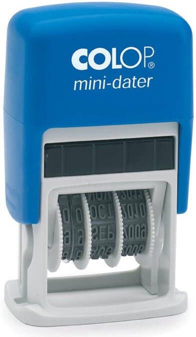 Colop tekststempel met datum Mini-Dater tekst: BETAALD