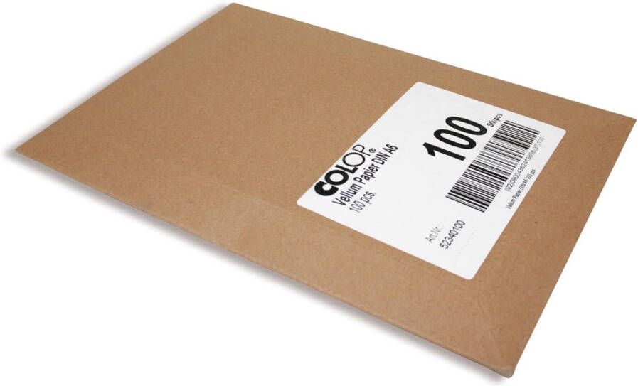Colop Vellum papier DIN A6 pak van 100 stuks