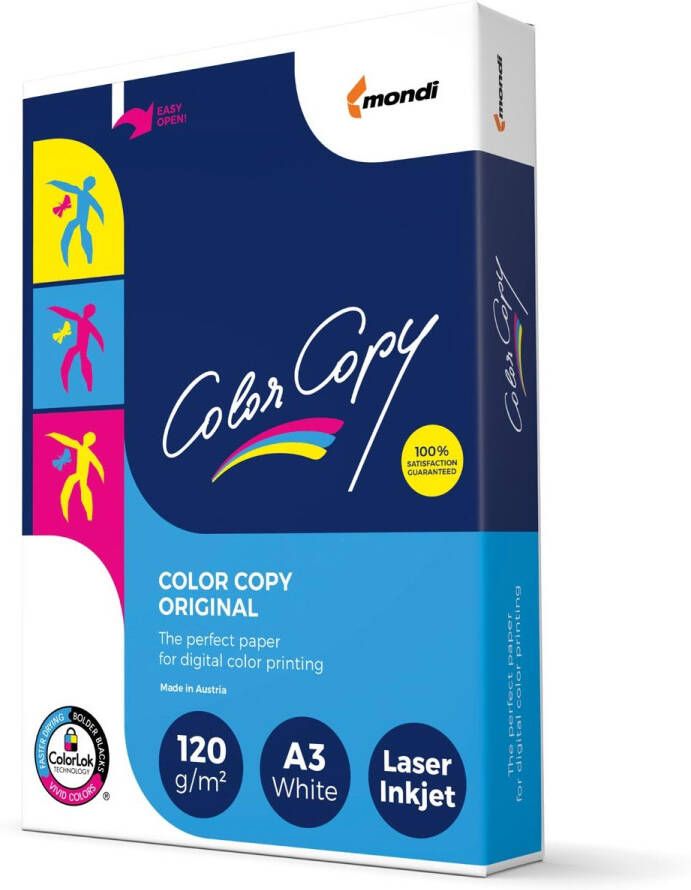 Merkloos Color Copy printpapier ft A3 120 g pak van 250 vel