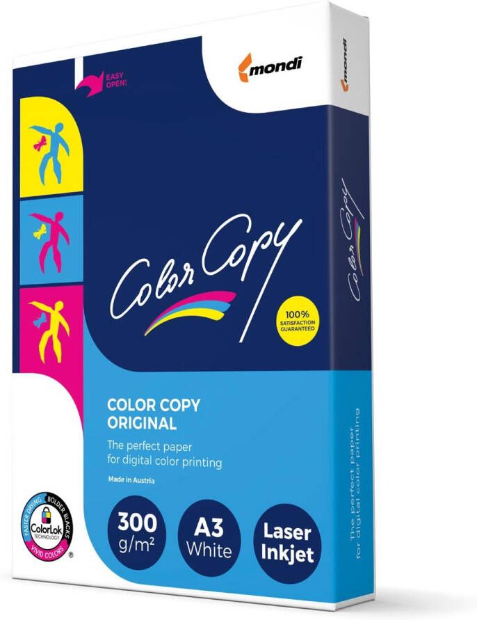 Merkloos Color Copy printpapier ft A3 300 g pak van 125 vel