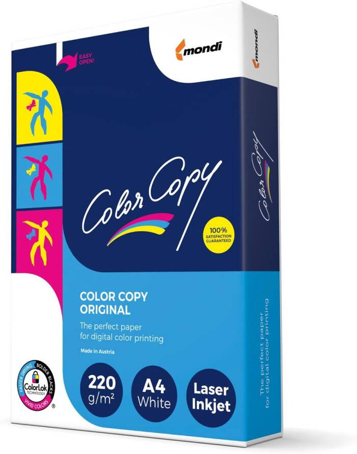 Merkloos Color Copy printpapier ft A4 220 g pak van 250 vel