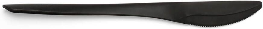 IEZZY horeca en cate Mes IEZZY herbruikbaar CPLA 190mm 50 stuks zwart