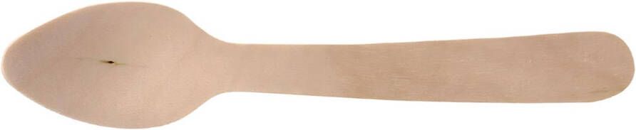 Conpax lepel Pure uit hout 11 cm pak van 250 stuks