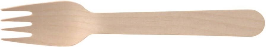 Conpax vork Pure uit hout 16 5 cm pak van 250 stuks