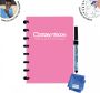 Correctbook A5 Original: uitwisbaar herbruikbaar notitieboek gelijnd Blossom Pink (roze) - Thumbnail 3