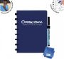Correctbook A5 Original: uitwisbaar herbruikbaar notitieboek gelijnd Midnight Blue (marineblauw) - Thumbnail 3