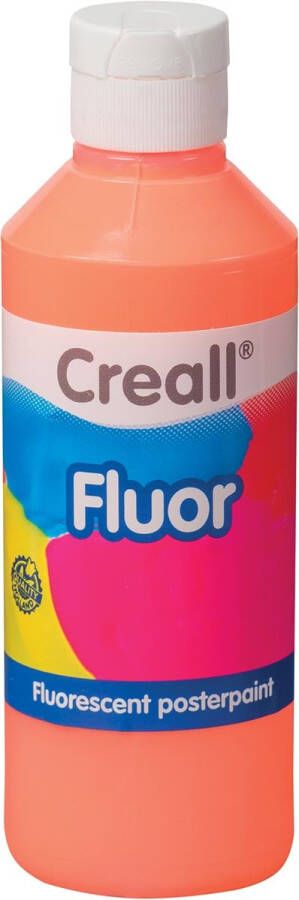 Creall Plakkaatverf fluor 03 oranje 250 ml