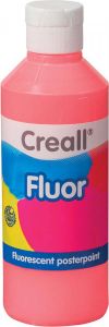 Creall Plakkaatverf fluor 04 rood 250 ml