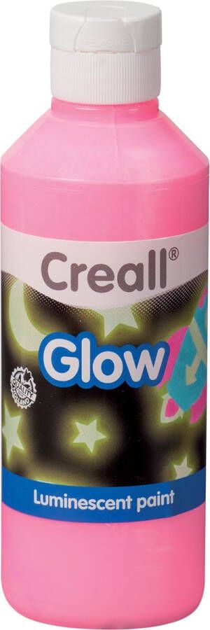 Creall Havo lichtgevende verf rood roze