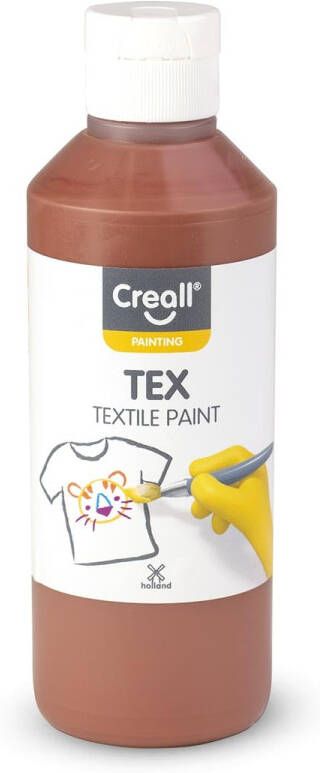 Creall Textielverf TEX 250ml 12 bruin