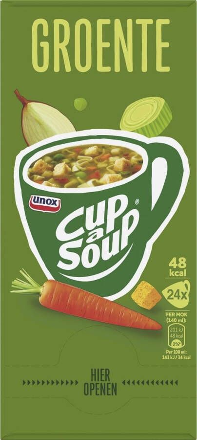 Cup A Soup Cup-a-Soup groente pak van 24 zakjes
