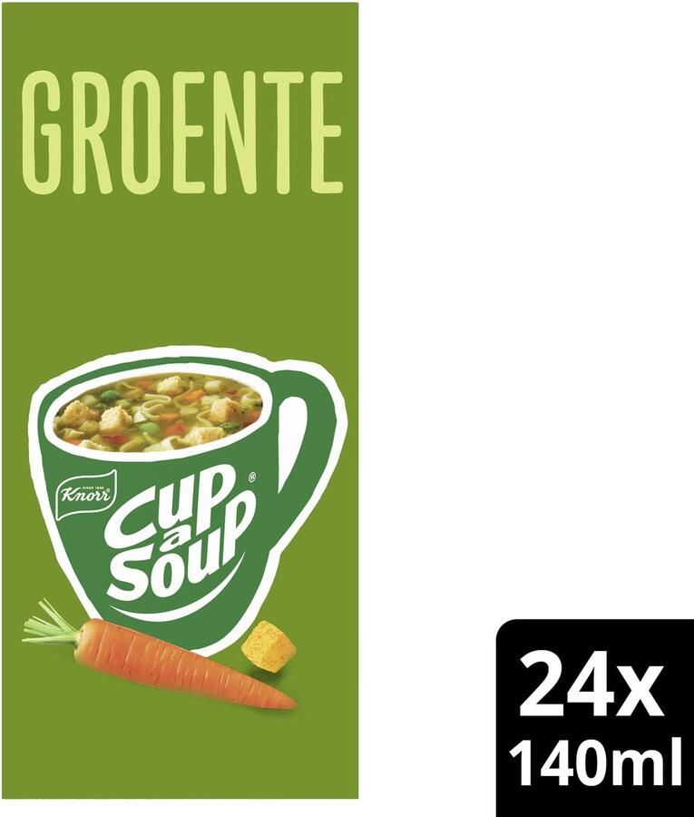 Cup A Soup Knorr Cup-a-Soup groente pak van 24 zakjes - Foto 1