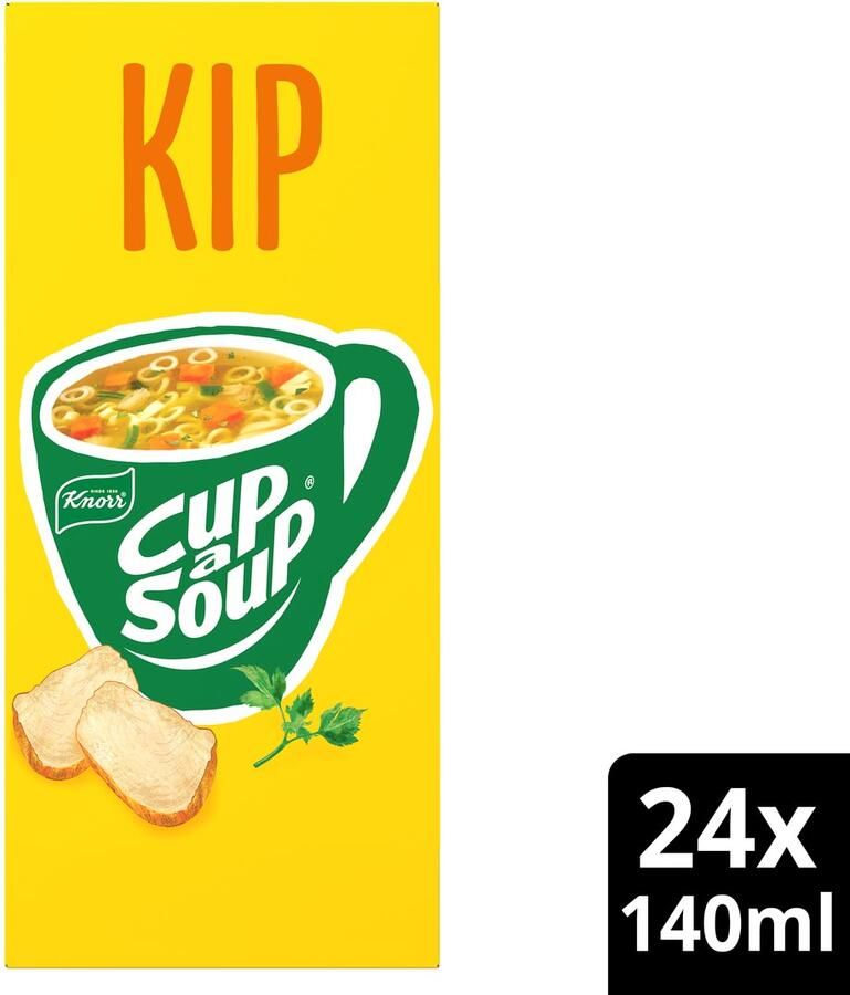 Cup A Soup Knorr Cup-a-Soup kip pak van 24 zakjes - Foto 1