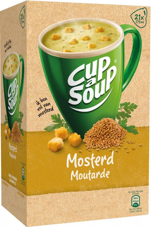 Cup A Soup Cup-a-Soup mosterd pak van 21 zakjes