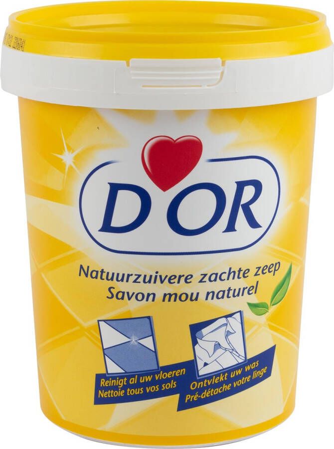 D&apos;Or zachte zeep pot van 1 kg