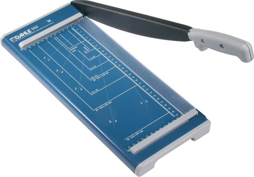 Dahle hefboomsnijmachine 502 voor ft A4 capaciteit: 8 vel