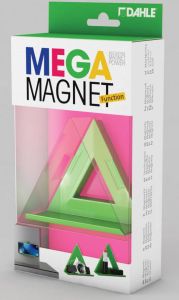 Dahle Mega Magnet Delta Neodymium Magneet Driehoekig Groen 6 Stuks