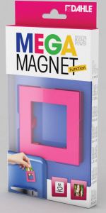 Dahle Mega Magnet Square Neodymium Magneet Vierkant Roze 6 Stuks