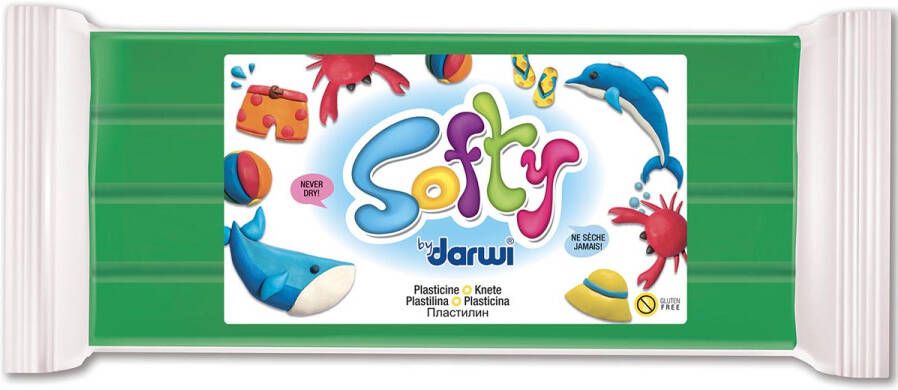 Darwi boetseerpasta Softy groen