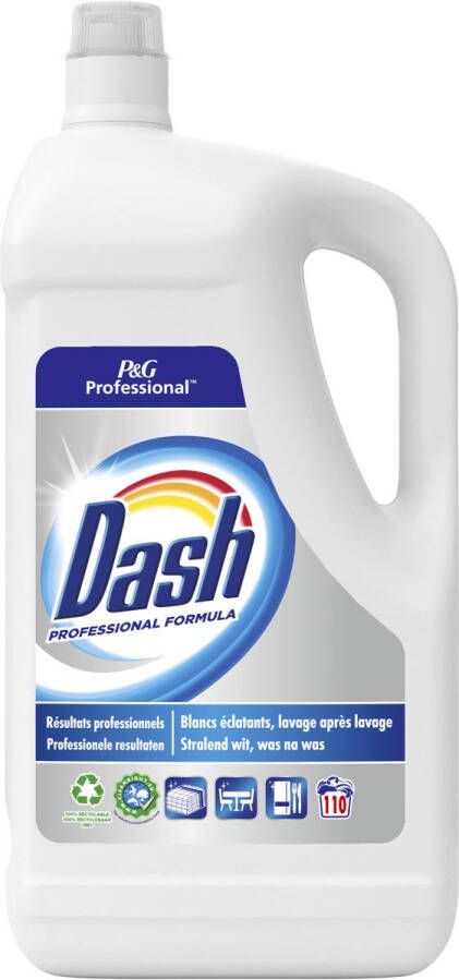 Dash Professional wasmiddel Regular fles van 4 95 l