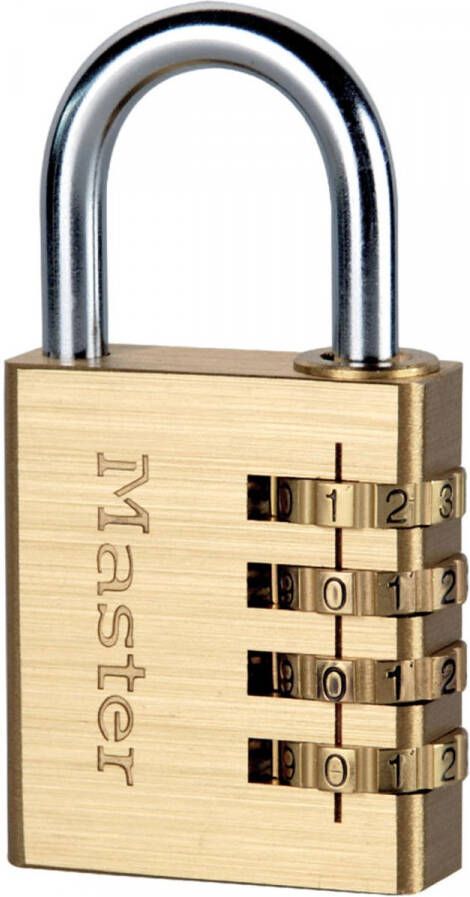 De Raat Master Lock hangslot met combinatieslot model 604EURD
