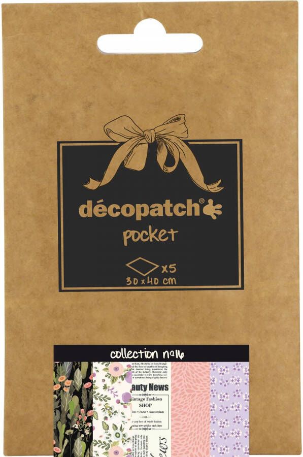 DÃ©copatch papier Pocket nummer 16