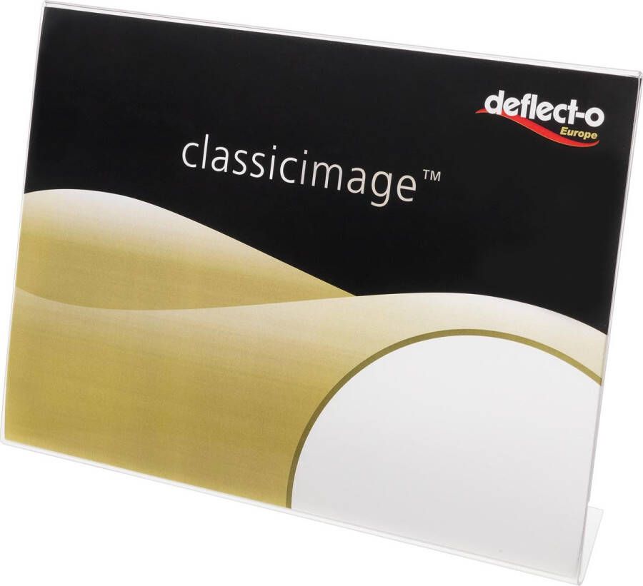 Deflecto folderhouder L-voet landscape ft A5