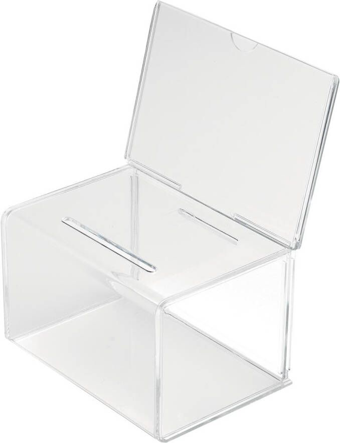 Deflecto ideeënbus met folderhouder ft 20 5 x 13 5 x 16 5 cm