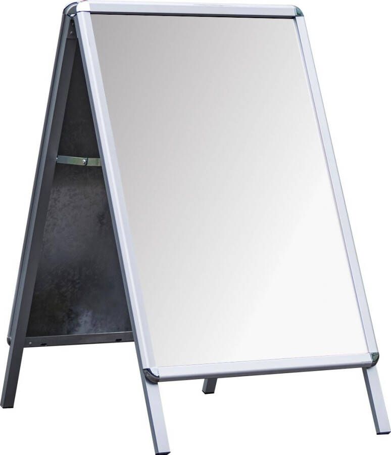 Deflecto stoepbord ft A1 uit aluminium