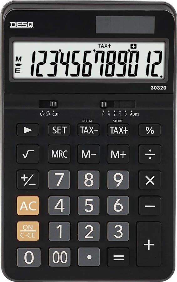 Desq bureaurekenmachine Business Classy Large 30320 zwart
