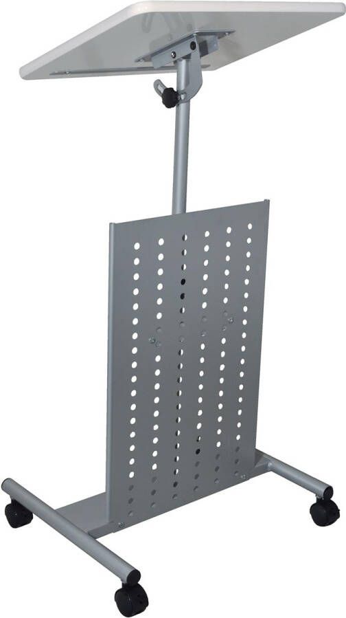 Desq 1585 â Presentation desk MDF white