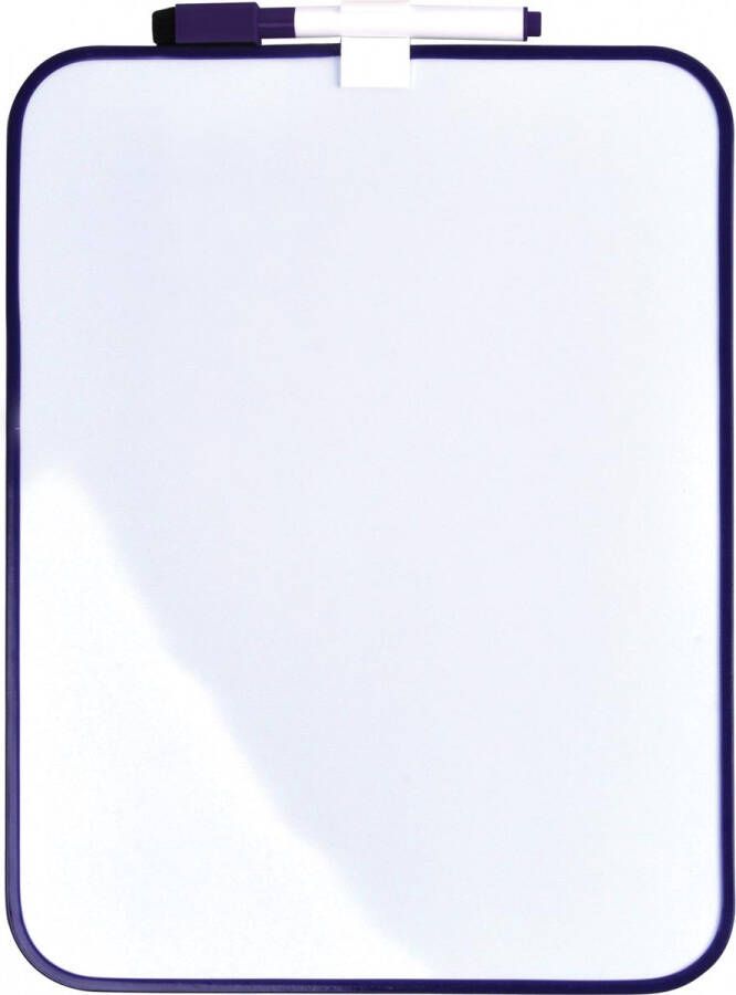 Desq Magnetisch witbord ft 21 5 x 28 cm paars