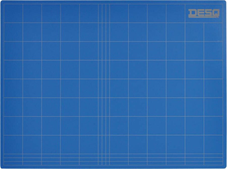 Desq snijmat 3-laags blauw ft 45 x 60 cm