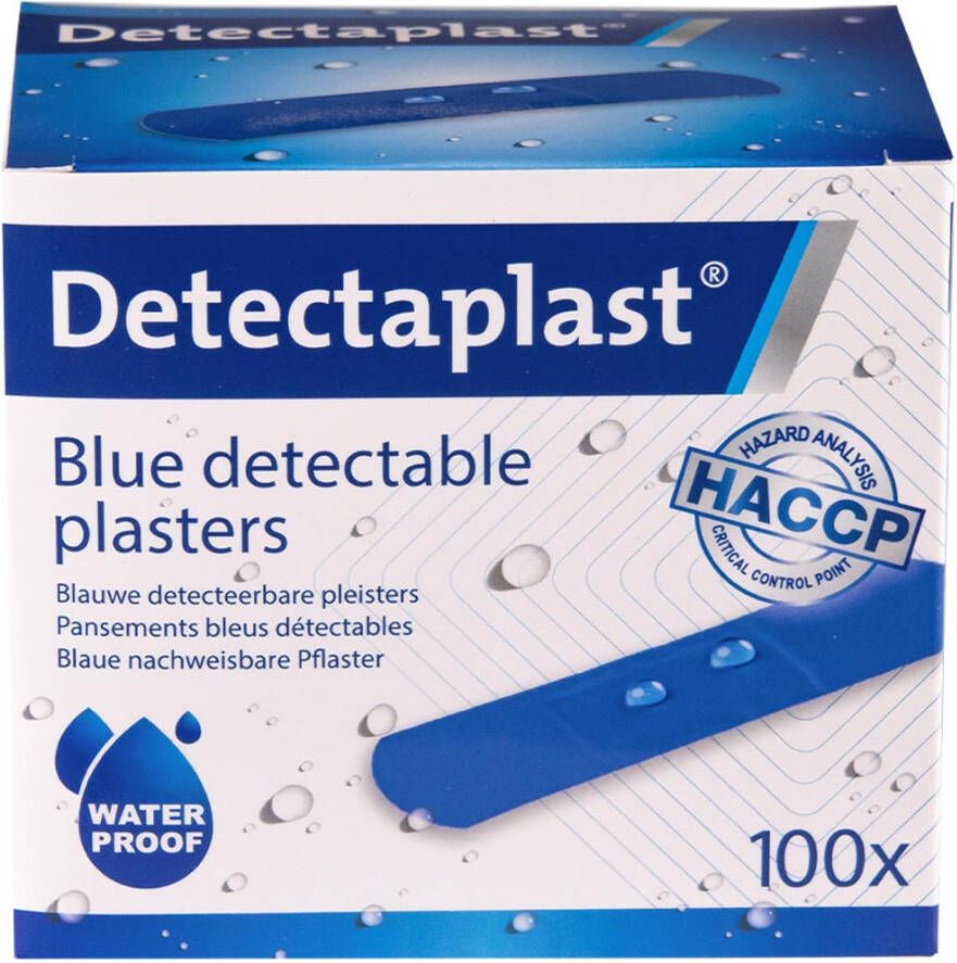 Detectaplast Universal pleister ft 19 x 72 mm pak van 100 stuks