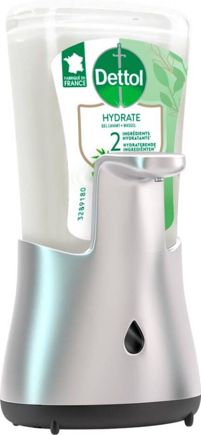 Dettol no touch handzeepdispenser aloë vera en bamboe automatisch navulling van 250 ml