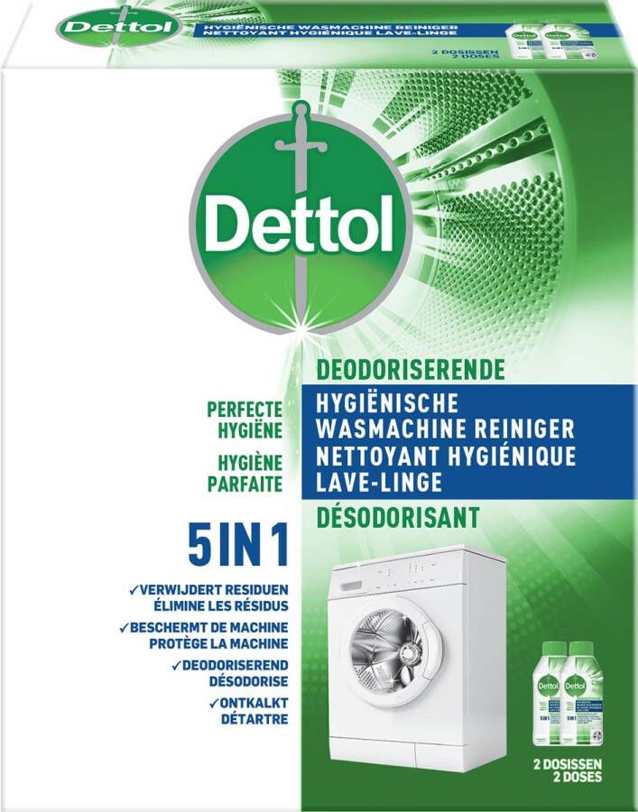 Dettol wasmachine reiniger 2 x 250 ml