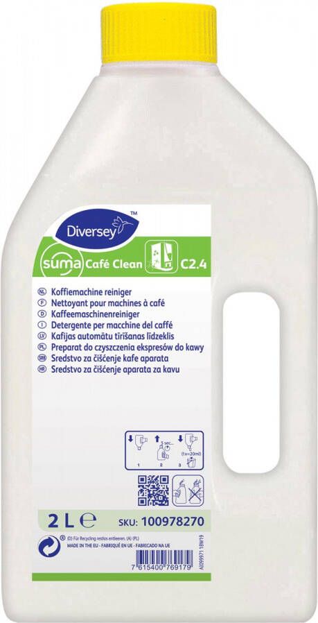 Diversey Suma Café Clean C2.4 2x2L