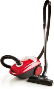 Domo stofzuiger met zak Compact 2 5 liter rood